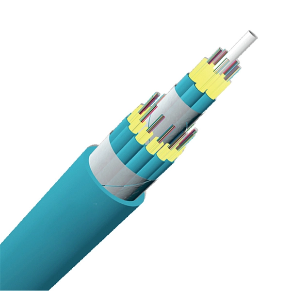 How to connect a fiber optic cable one input two outputs to a router 