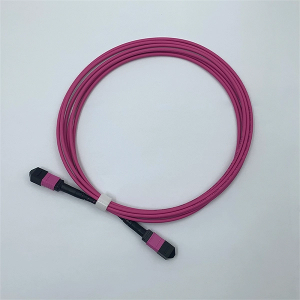 How many meters of fiber optic cable should be used before adding a switch 