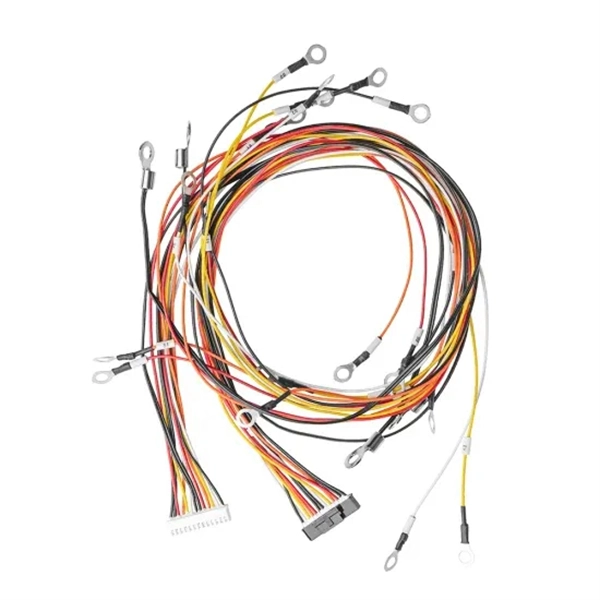 How to get the power cable out of the distribution box 